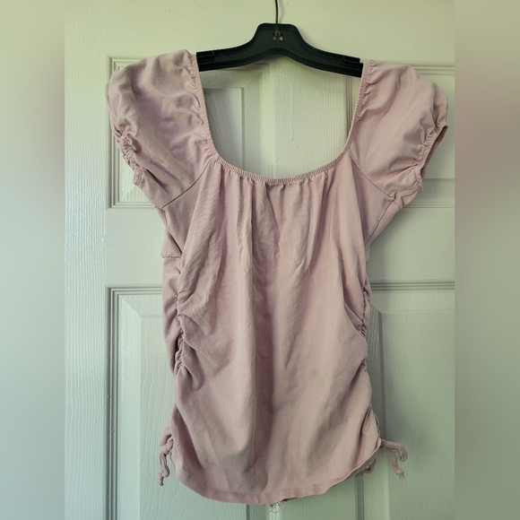 Pink Rouched Top - Picture 2 of 2